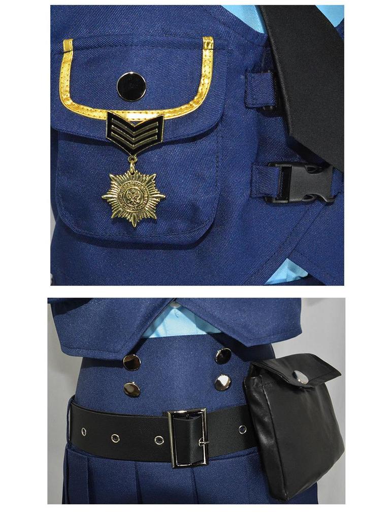 Zestaw Kostiumu Cosplay Judy Królik Policjant
