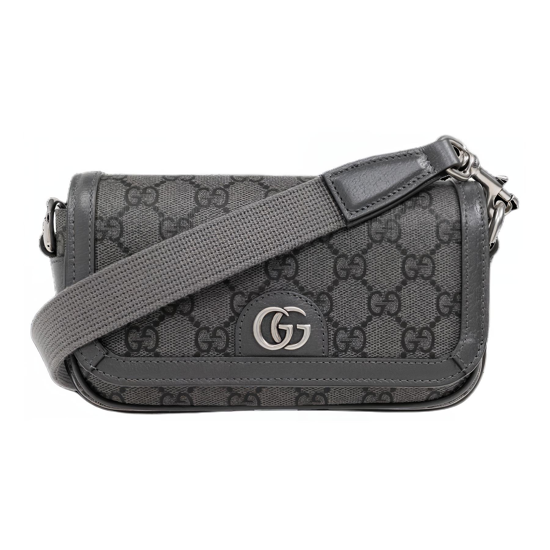 

Сумка-месенджер Gucci GG Supreme Canvas Сіра 795466-2ZGMN-1244 Basic Set (Bag+Dust Bag)