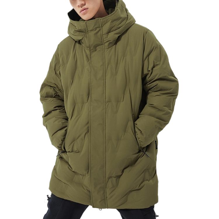 New Balance Down Jackets Unisex Dark Camel Hooded Moderate Other AMJ14303-OV