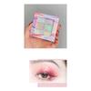 Six Color Shimmer Glitter Candy Paper Gel Eyeshadow For Beauty Eye Makeup