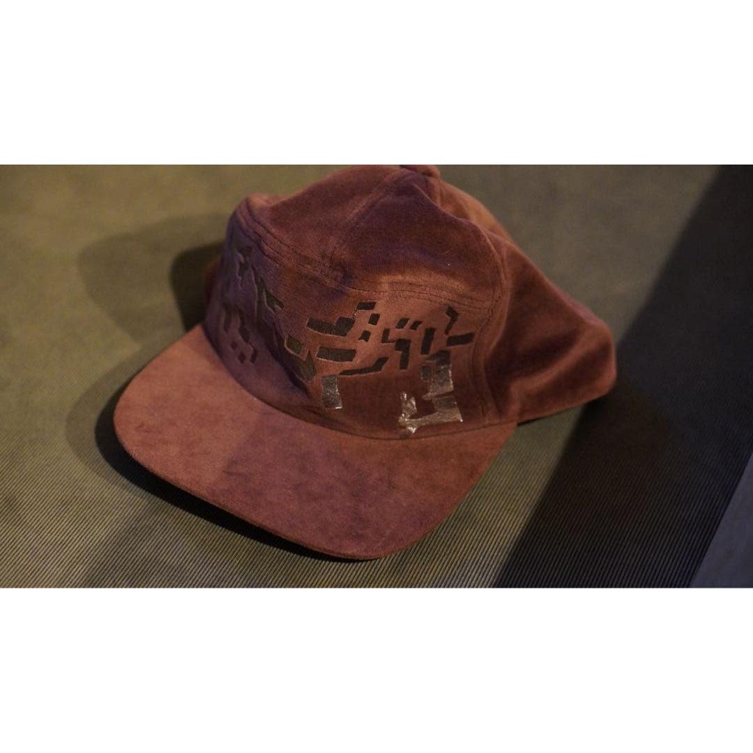 Used [CA4LA] Graphic cap Bordeaux style design hat Regular price 10,000 yen
