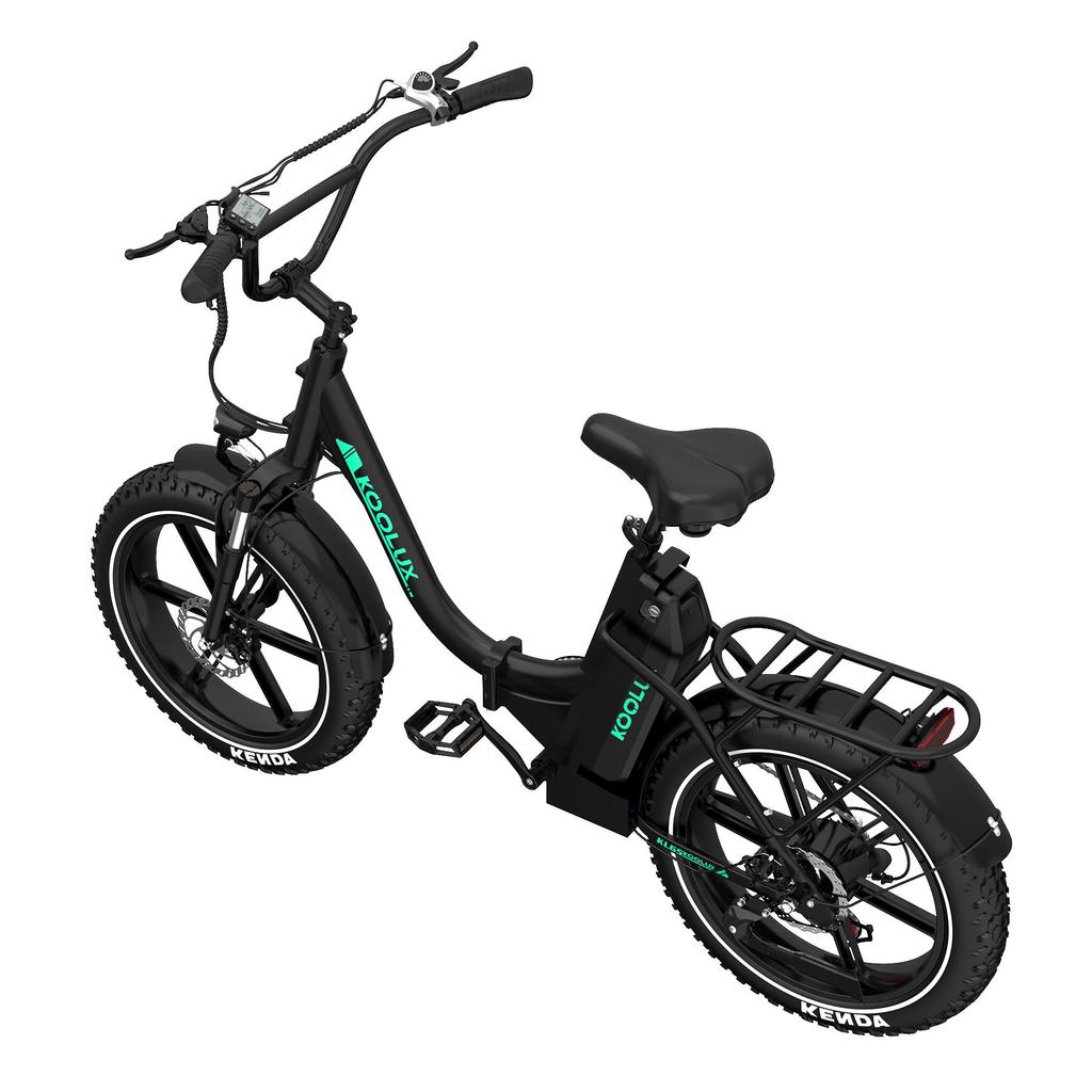 KOOLUX KL6S Erwachsenen Faltbares Elektrofahrrad 500W Motor 48V15.6Ah Batterie 20 Zoll Fat Tires Elektrofahrrad Stadt Outdoor Off-Road E-Bike