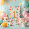 Werich Butterfly Confetti for Party Decorations, Gradient of Sparkling Shiny Foil Table Scatter, Colorful Wedding Birthday Baby Shower Supplies, 3