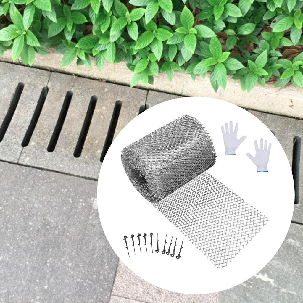 Dachrinnenschutz zum Schutz vor Schmutz im Außenbereich