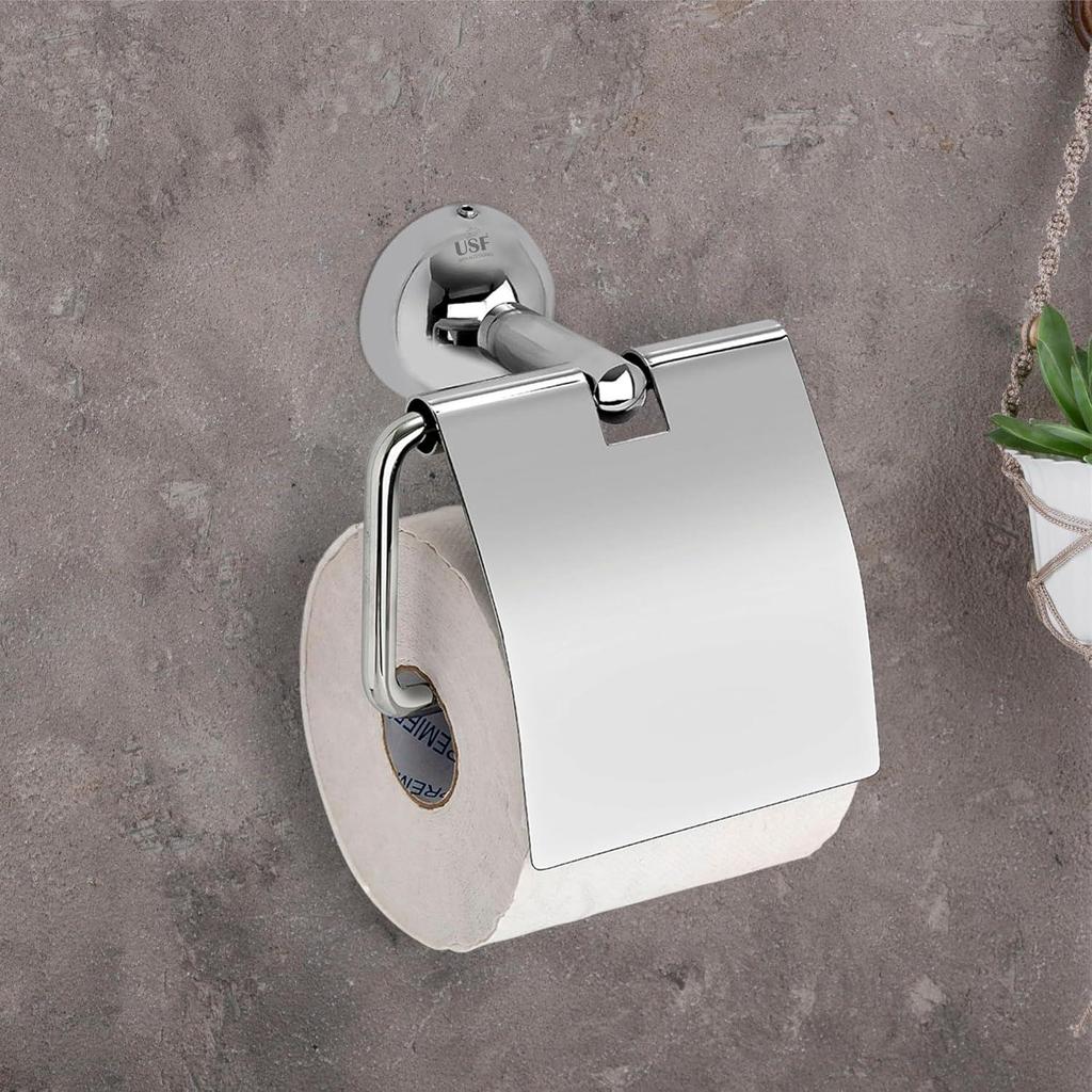 Porte-rouleau de papier toilette pour salle de bain, Porte-papier toilette en acier inoxydable 304 pour salle de bain, Porte-rouleau de papier toilette pour salle de bain