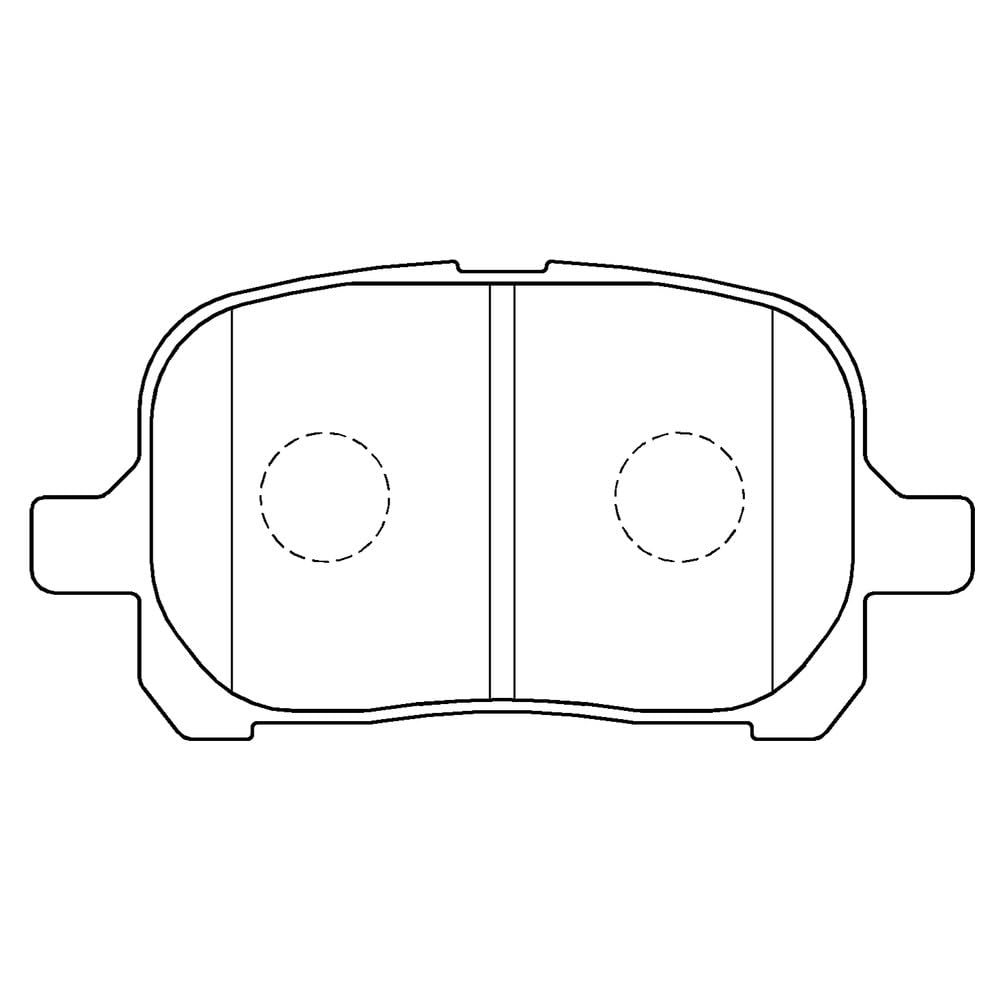 Hitachi Astemo Car Parts Disc Brake Pads F HT021 for Toyota Camry