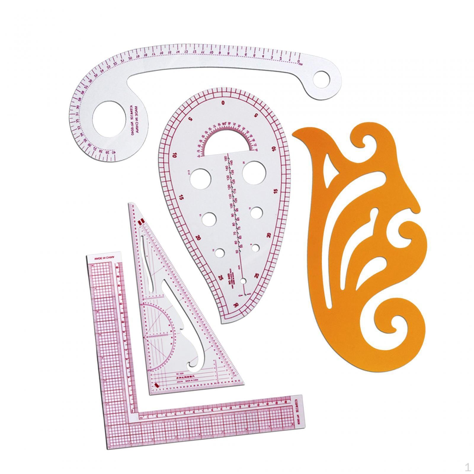 

Линейка для изготовления выкроек одежды, трафареты для изготовления платьев, стильный набор для шитья по французской кривой для