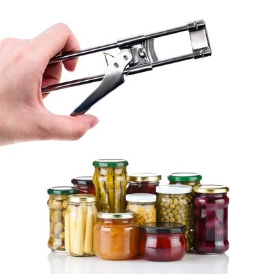 Can Opener Adjustable Stainless Steel Multifunction Manual Jar Bottle Bottle Lid Opener Gadget