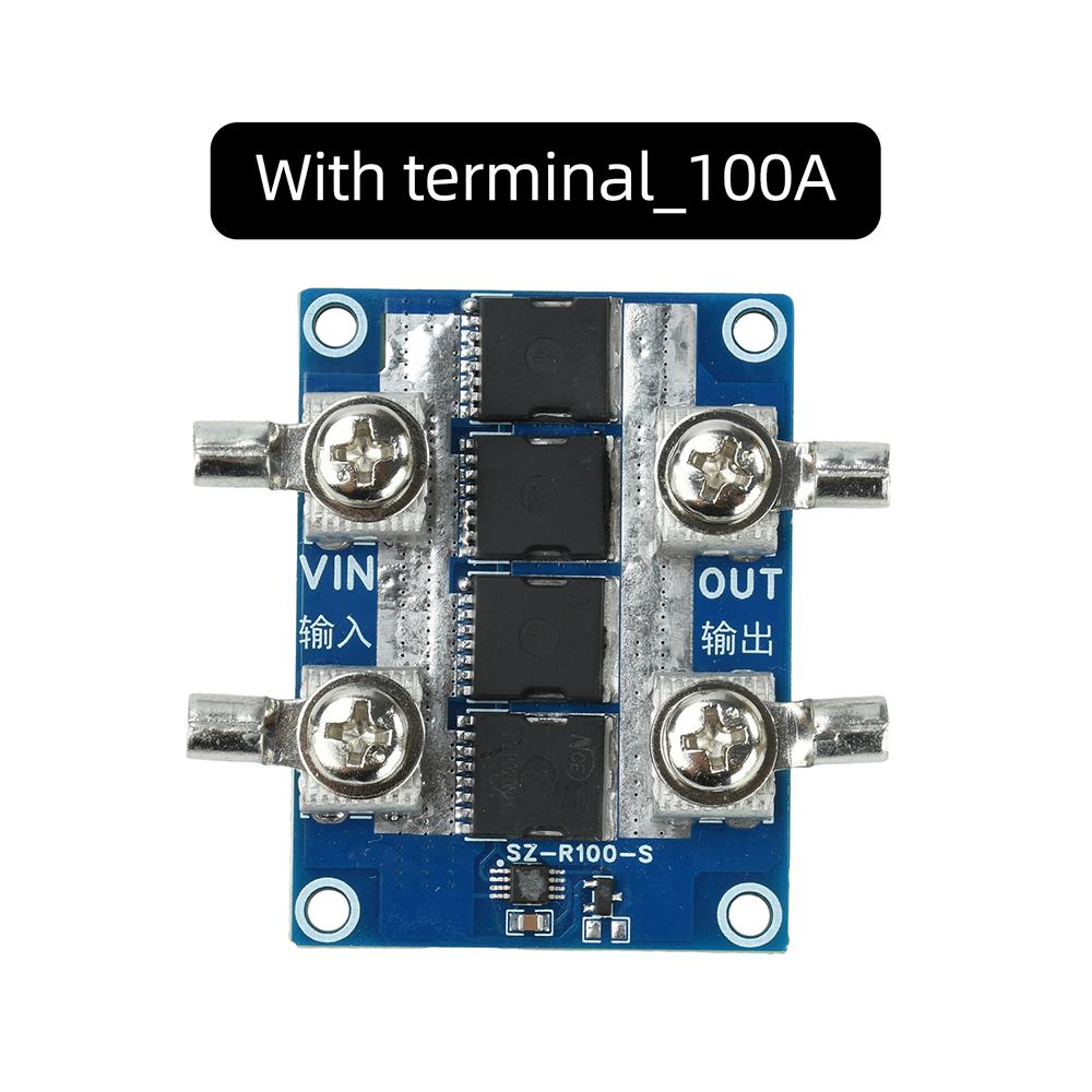 40A 65A 100A High Current Ideal Diode Module No Grounding Required Reverse Polarity Protection For Solar Battery System