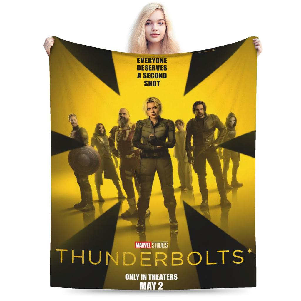 New Yelena Belova Thunderbolts Blankets Ultra-Soft Flannel Comfortable Throw Blanket Machine Washable