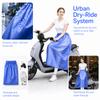 Plastic Waterproof Apron Oil Proof Rainproof Apron Raincoat Cycling Apron  Tea Picking