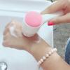 2-in-1 Facial Cleansing Brush, Silicone Manual Cleansing Brush, Deep Cleansing Skin Keratin Cleaning System, Super Soft Massage Pores, Suitable For Al