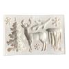 Christmas Series DIY Handmade 3D Christmas Mold Chocolate Mold Cake Decoration Decorative Mould