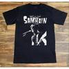 Collecion SAMHAIN Band  Cotton Black All Size T Shirt Vintage Washed Graphic Unisex Versatile Streetwear Homme Fashion Slightly