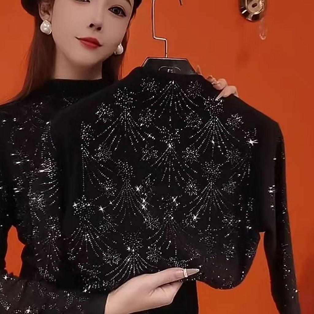 Starry River Slimming Elegant Long Sleeve Base Layer Top