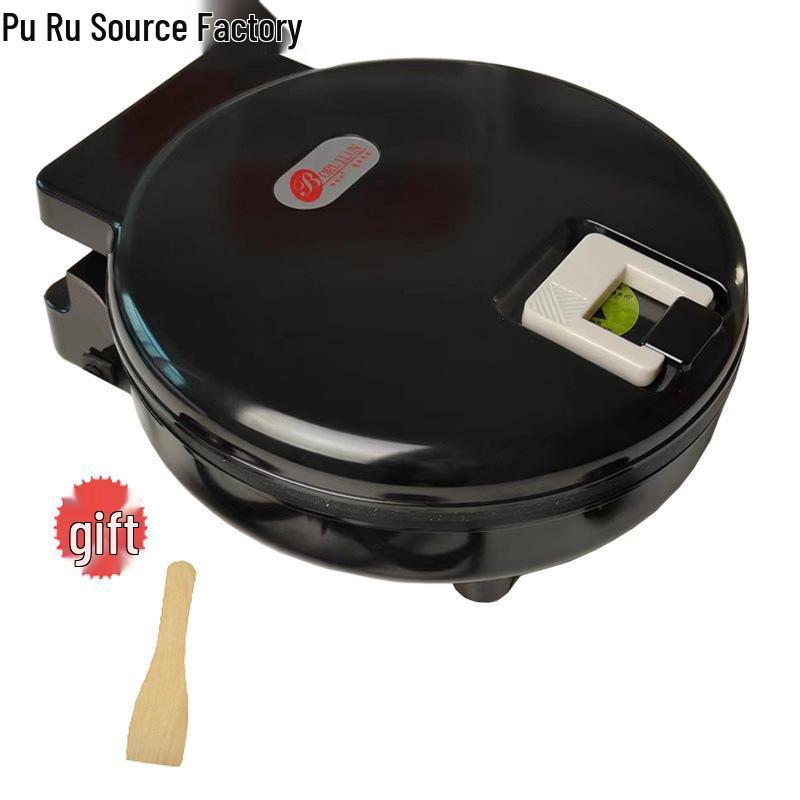 Electric Double-Sided Pancake Maker: Non-Stick, Auto Power-Off, Deepened Design for Frying & Grilling