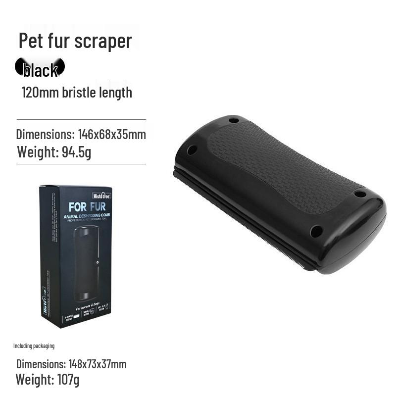 Serrated Horse Sweat Scraper & Dog Detangling Comb - Tack & Cleaning Tools