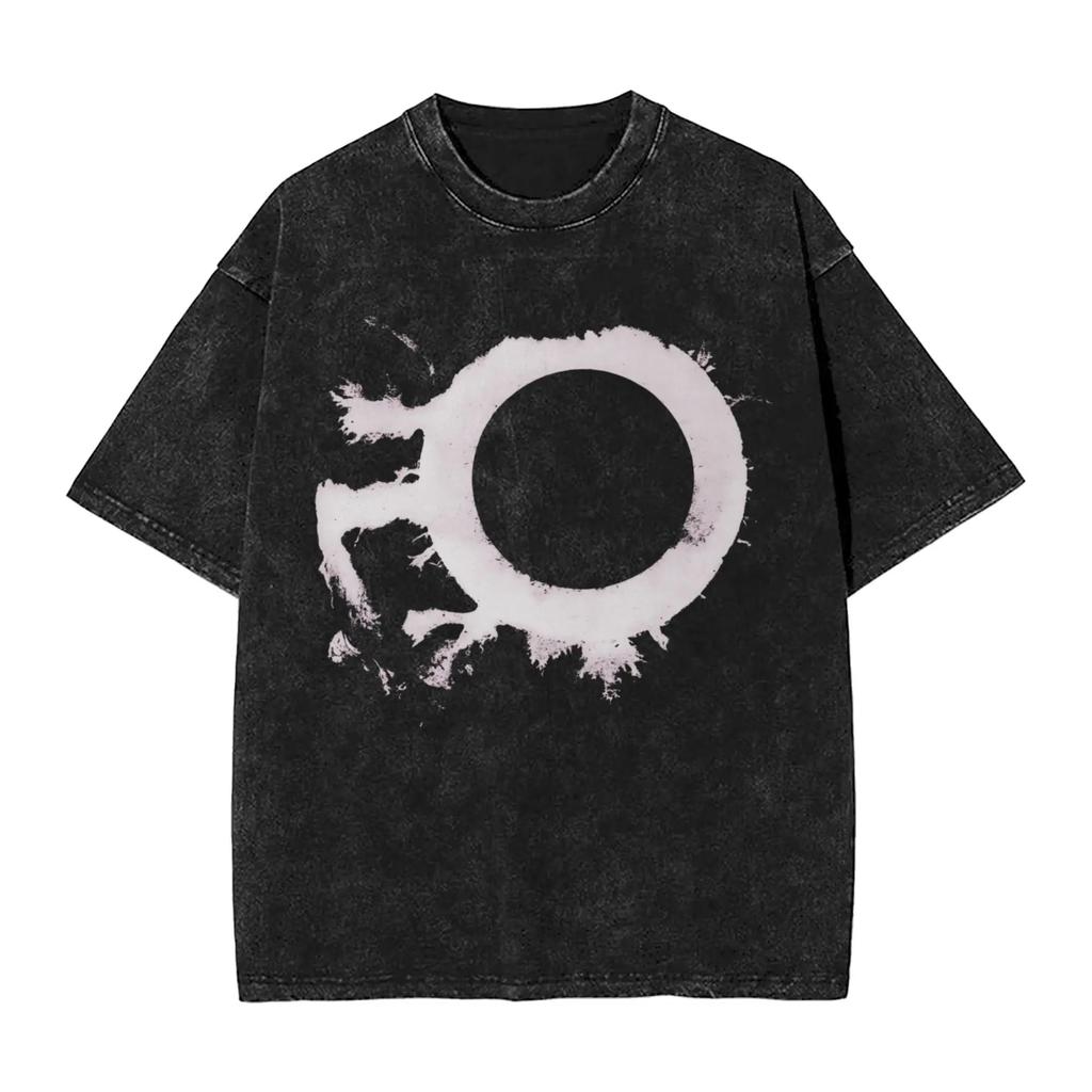 Classic Gothic Rock Pioneer Band Bauhaus Graphic Print Retro Washed TShirt Men Women Cotton Summer New Tee Casual Oversized Top