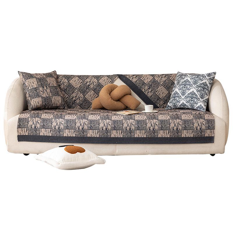 Cotton and Linen Sofa Cushions For Seasons Anti-Slip and Stain-Resistant Seat Pads 2025 Model Linen and Coarse Fabric Sofa Cover