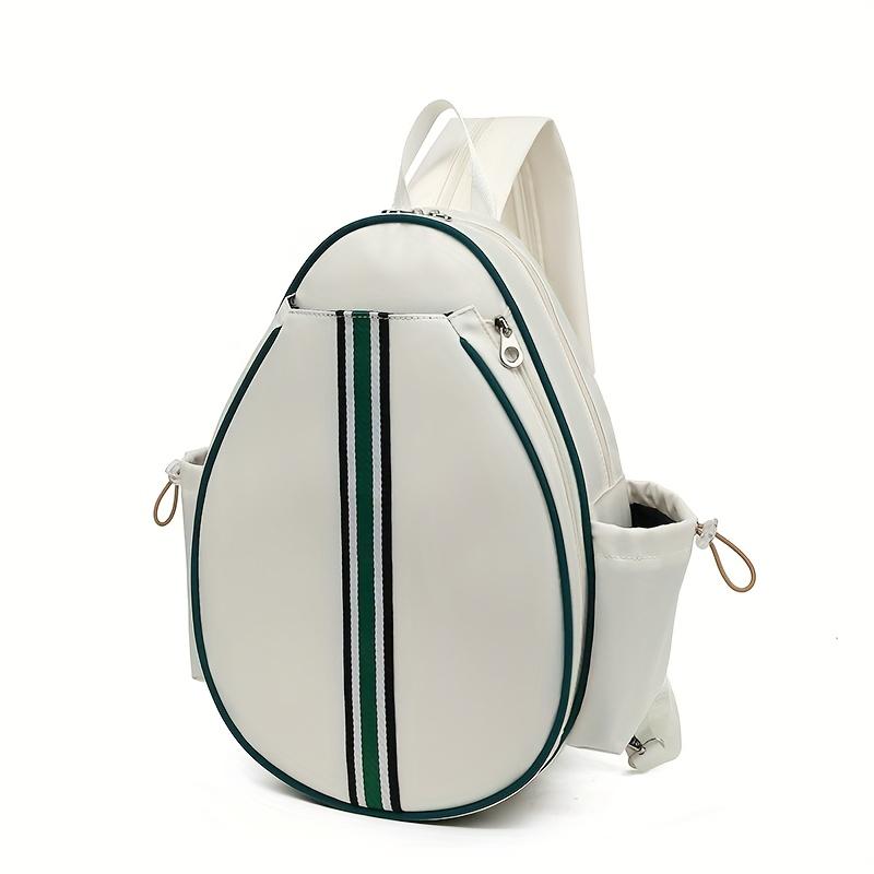Tennis Sling Crossbody Backpack  Tennis Racket Bags For Women Men Suitable For Pickleball Tennis Badminton