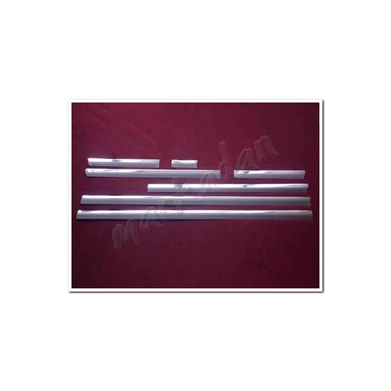 

Для Db Chrome Vw T5 Multivan, длинное шасси, двойная сдвижная хромированная боковая дверь, стример 2003-2014, 7 шт. P.steel