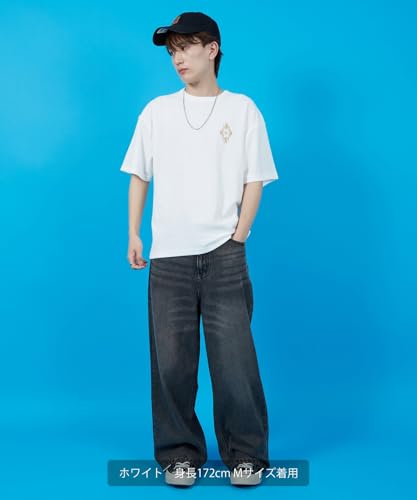 [IMPROVES] [SIDEWAYSTANCE] Native American Print Pile Short Sleeve T-Shirt