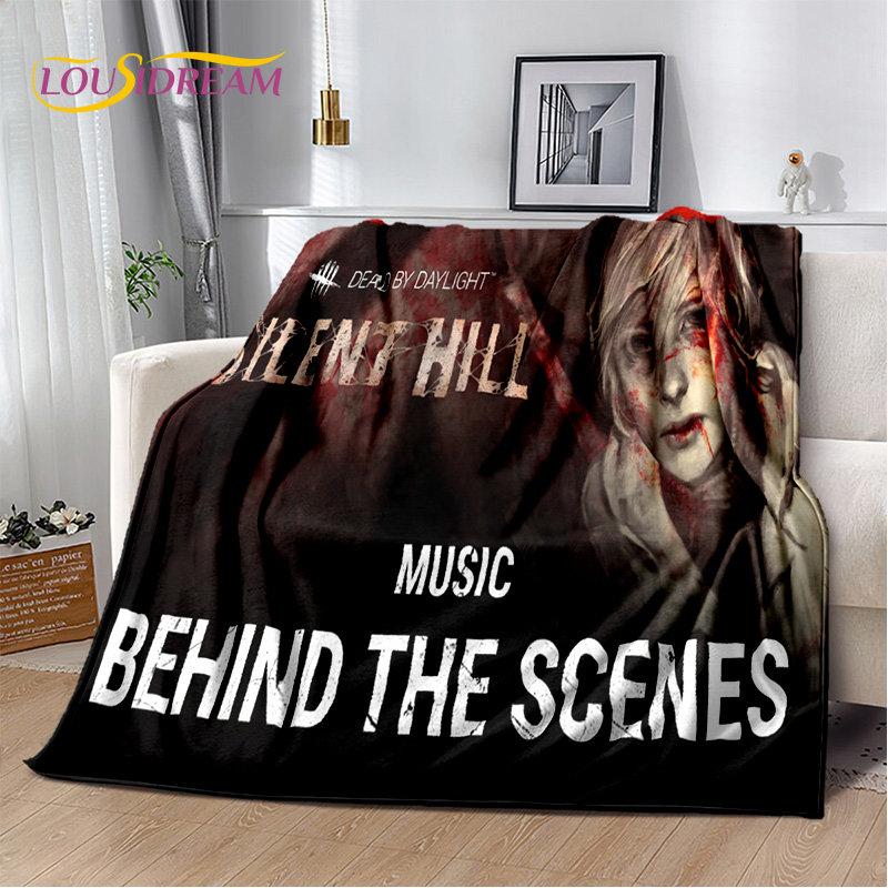Silent Hill Horror Movie Games Soft Plush Blanket,Flannel Blanket Throw Blanket for Living Room Bedroom Bed Sofa Picnic Cover