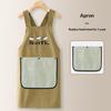 Kitchen Household Cooking Apron Men Women Oil-Proof Waterproof Adult Waist Fashion Coffee Overalls Apron Kitchen Accessories