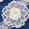 Eugen Yarn Rose Bead Collar White Barcode Women'S Clothing Children'S Clothing Accessories Diy Lace Accessories