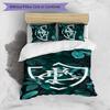 Fluminense FC Printed 3PCS Bedding Set Soft Breathable Duvet Cover Pillowcases Set Washable Bedroom Decor Home Gift