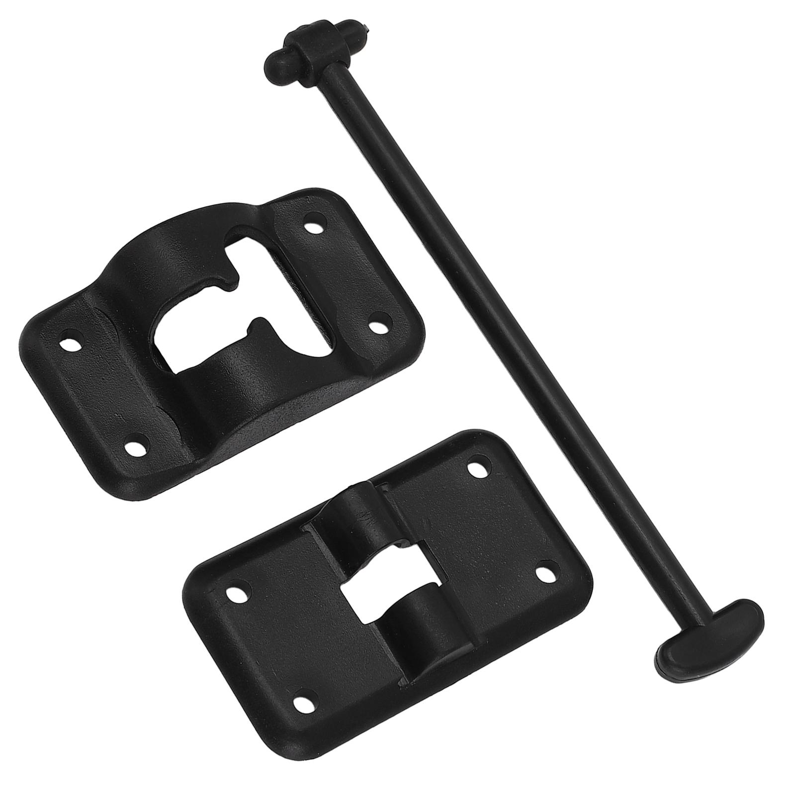 

4 комплекта T-образных дверных держателей, расстояние между дверью и стеной 6 дюймов, T-образная защелка для прицепа-автофургона