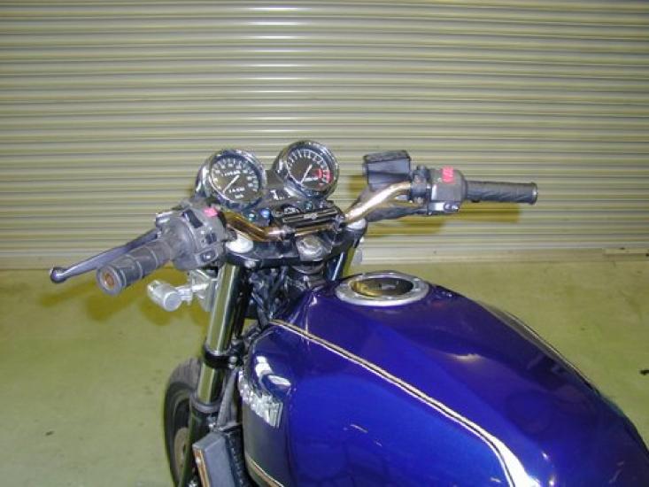 EFFEX Easy Fit Bars for Black ZRX400/II, Aluminum, 22.2mm (EBF690K)