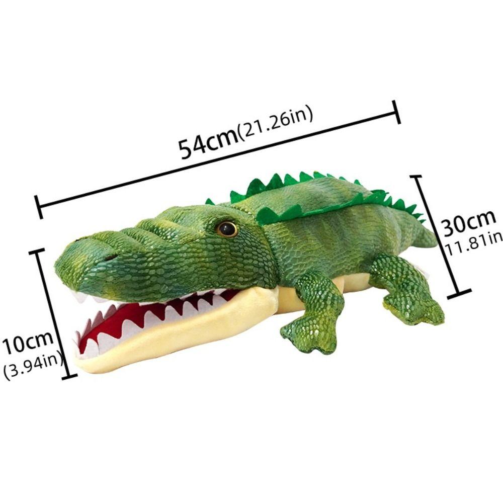 Lizard Snake Plush Hand Puppet Frog Crocodile Storytelling Puppet Animal Hand Puppet  Role-playing