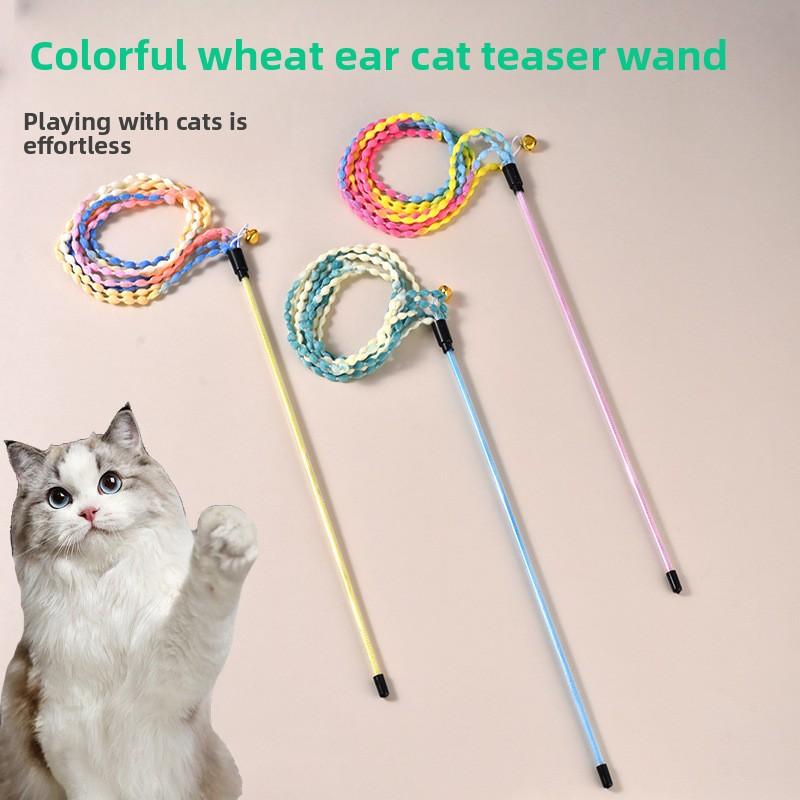 Articoli per animali domestici, Giochi per gatti, Spighe di grano e Corde di cereali, Giochi per gatti, Gioco interattivo, Giochi divertenti e per combattere la noia per gatti
