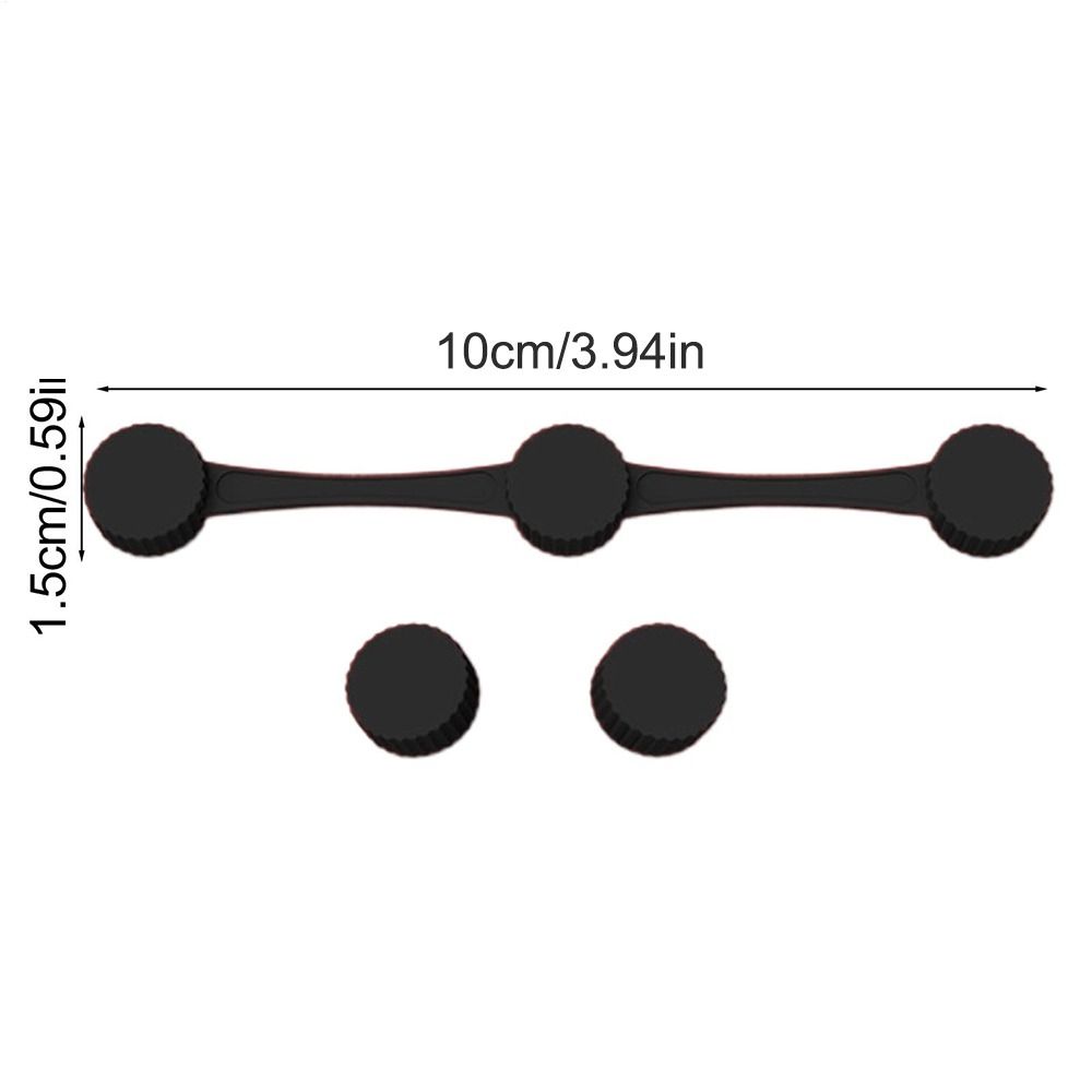 1pc Reusable Air Fryer Magnet Silicone Buckle Non-Scratch Paper Holder  Lock Disposable Liners