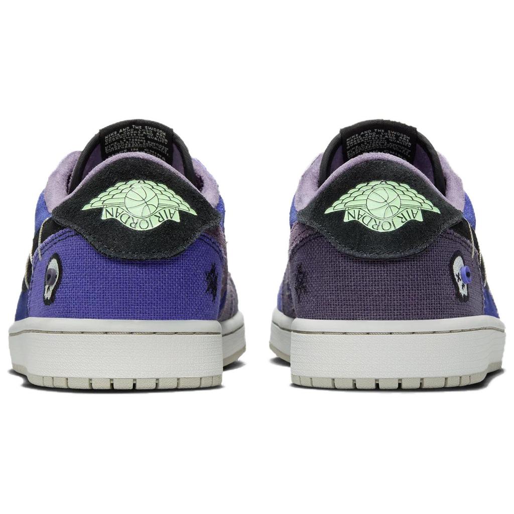 Zion Williamson x Air Jordan 1 Retro Low OG Voodoo Alternate Pánské tenisky Modrá Regency-Fialová Parně-Zelená IH2309-500