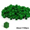 500g1x1 DlY Construction Blocks Thick FiguresBricks 2x2 Dots Instructive Creative SizeCompatible Featuring Plastic Playthings forChildren