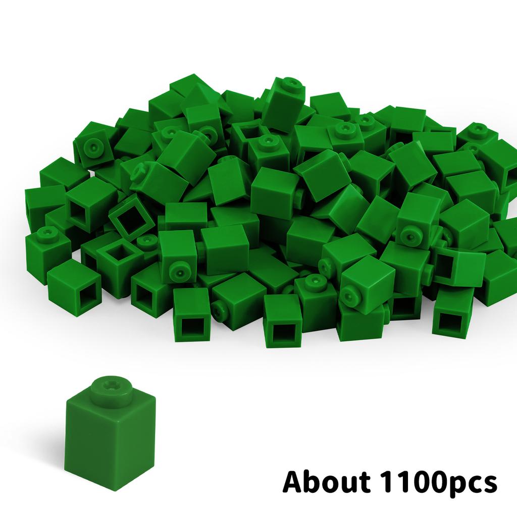 500g1x1 DlY Construction Blocks Thick FiguresBricks 2x2 Dots Instructive Creative SizeCompatible Featuring Plastic Playthings forChildren