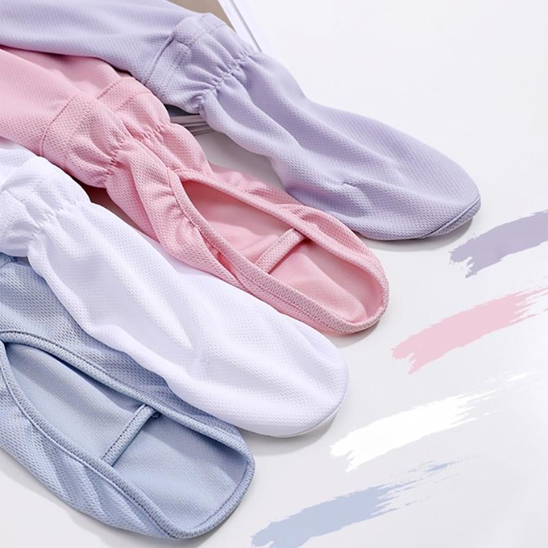 Cooling Arm Sleeve for Women Girl Cooling Arm Cover Sun Protections Driving Fingerless Sun Sleeve Adjustable Arm Sleeve