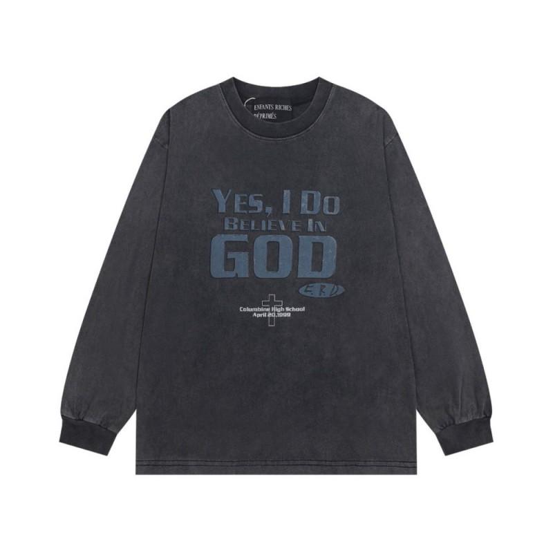 Mens Oversized Hooded Sweatshirt With Washed Distressed Look Cotton Heavyweight Long Sleeve Streetwear Cleanfit Style