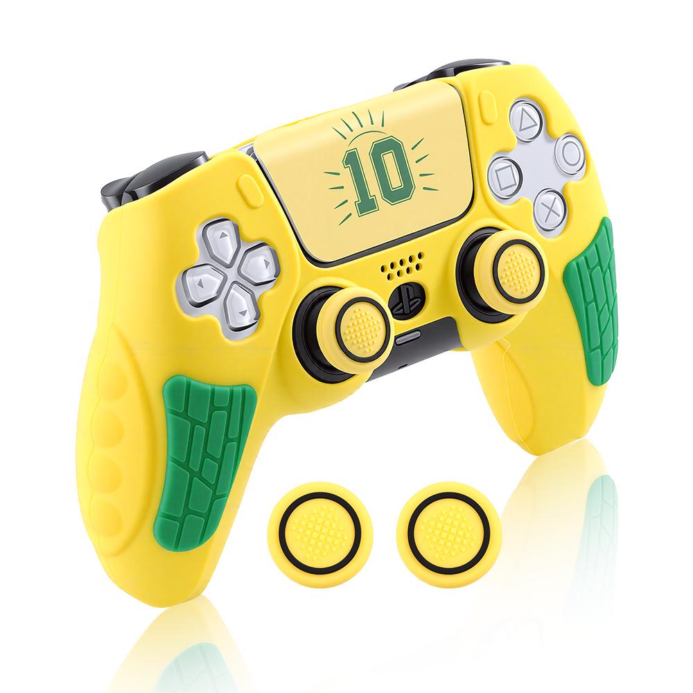 Custodia in Silicone per Controller PS5 per Black Myth Wukong - Anti-Caduta & Anti-Graffio con Cappucci per Levette Analogiche