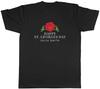 Personalised Happy St Georges Day Rose Head Mens TShirt Tee Gift Top
