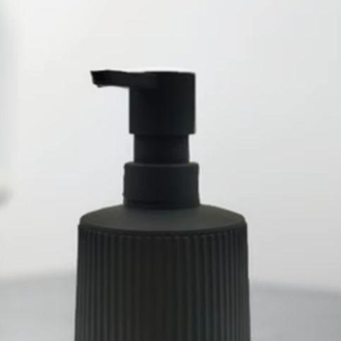 Plastic Soap Dispenser Pump Bottle 380ml Black For Kitchen Bathroom Lotion Dishwashing Liquid Dispensing Empty Bottle