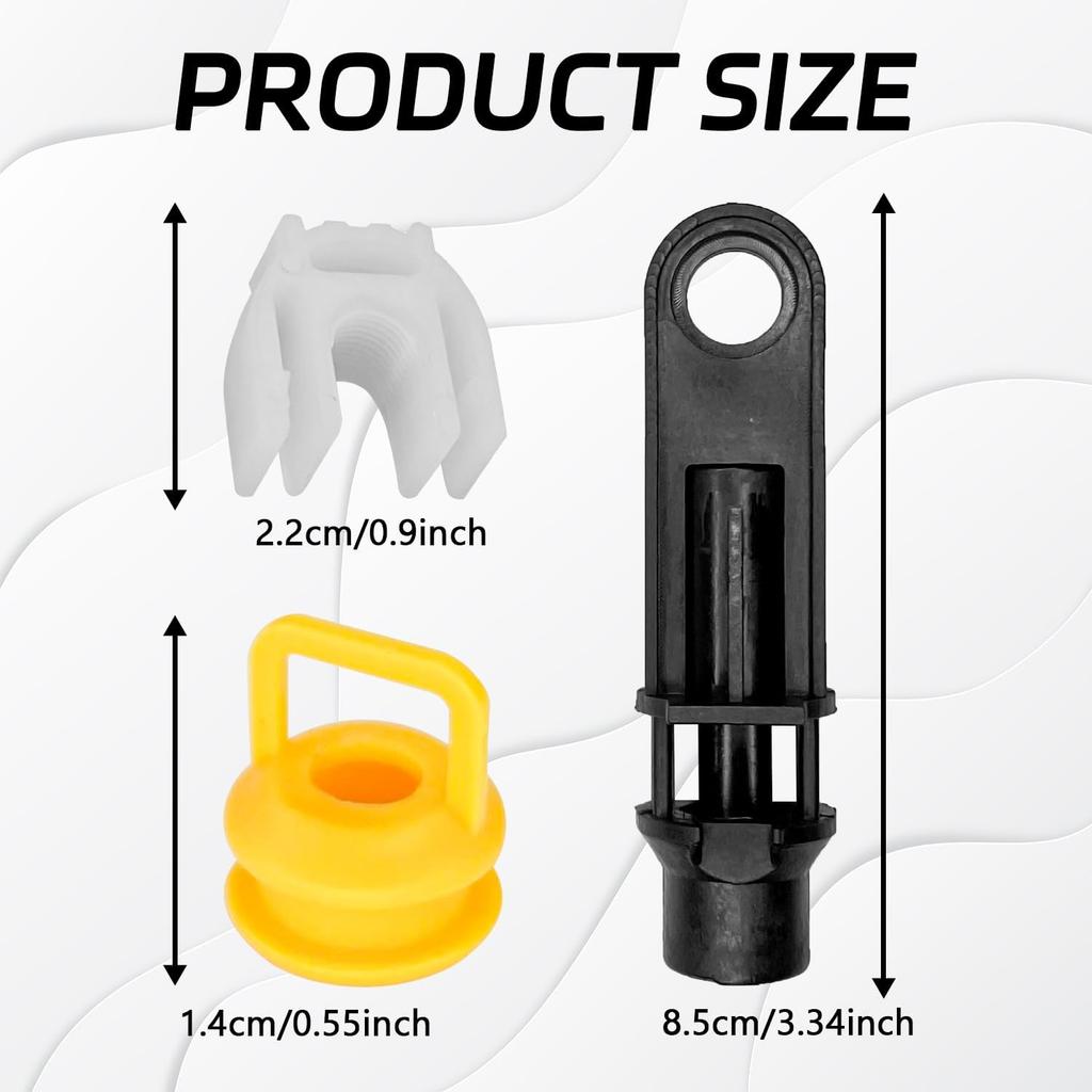 5PCS Transmission Shifter Linkage Cable Bushing Repair Kit, Shifter Bushing Replaces# 14104 15276979 52855956AG Compatible with Chevy Silverado 1500