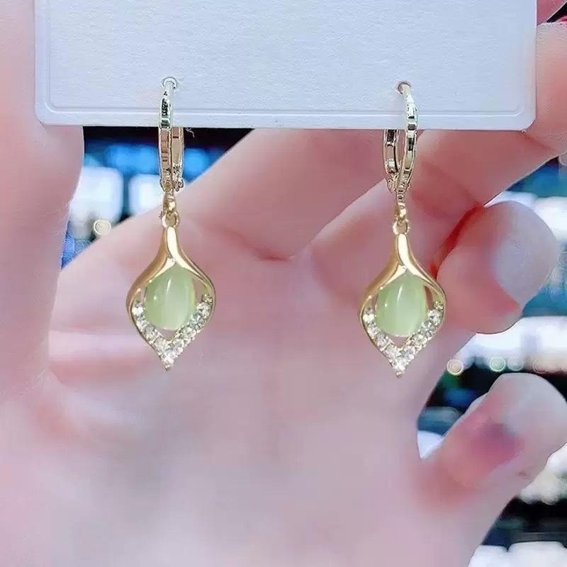 Angel's Eye Earrings, Light Luxury Style, New Trendy and Niche Earrings