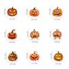 50 pcsLaser Halloween Stickers Pumpkin Sticker Holographic Laser Flash Sticker for Gifts Cups Waterproof Halloween Stickers