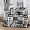 Hockey Blanket Soft & Cozy Great for Office Sofa Chair for All Seasons Playful Design Gift for Travel Home Birthdays