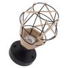 Black Metal Twine Cage Wall Light E27 E26 Lamp Holder Farmhouse Vintage Wall Light for Hallway