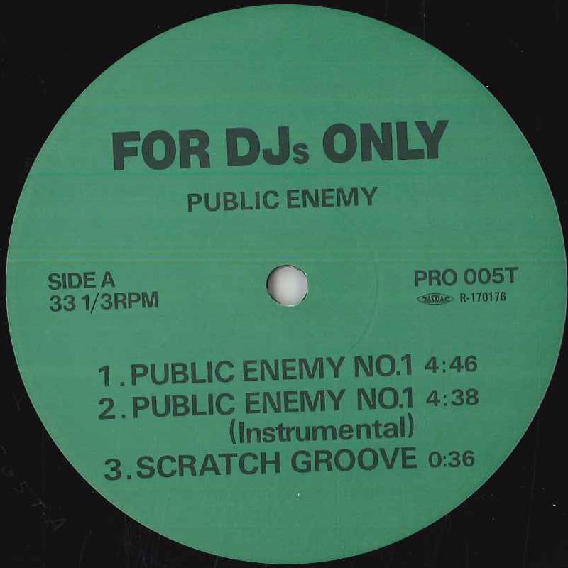 12inch Record PUBLIC ENEMY  FOR DJs ONLY PRO005T FOR DJs ONLY Japan Rap  HipHopRB Used