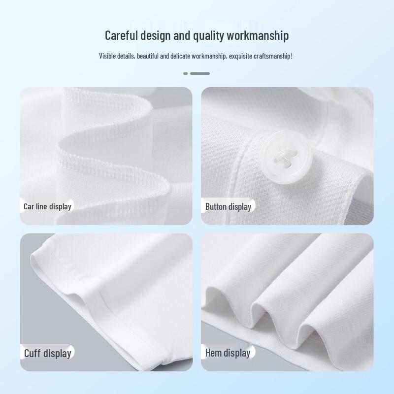 MONTAGUT Men's Silk Blend Breathable Polo Shirt